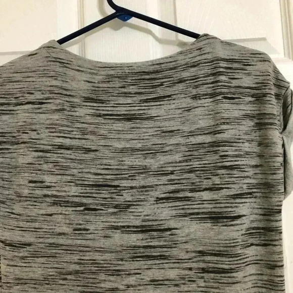 Athleta Grey Sporty Tee Dress V-Neck  Extra Small - Picture 14 of 16